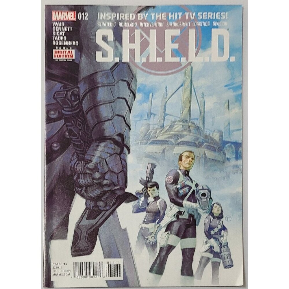 S.H.I.E.L.D. 12 Marvel Comics 2016 VG/FN 4th Series Final Issue Shield TV Series